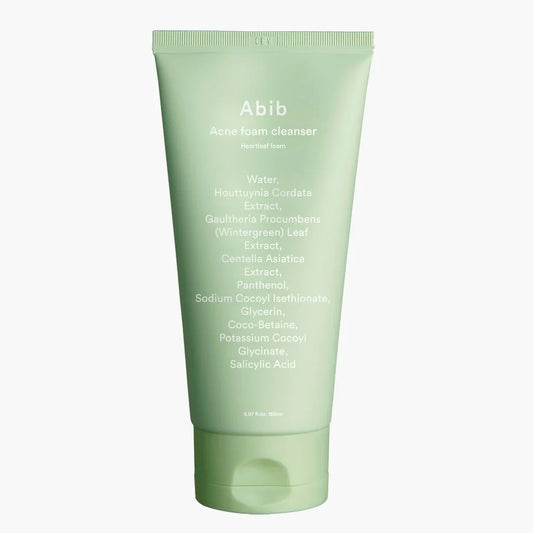 In stock | ABIB Acne Foam Cleanser Heartleaf Foam 150ml