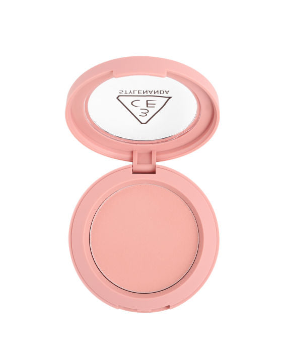 現貨|3CE Mood Recipe Face Blush 柔霧單色胭脂 - Mono Pink