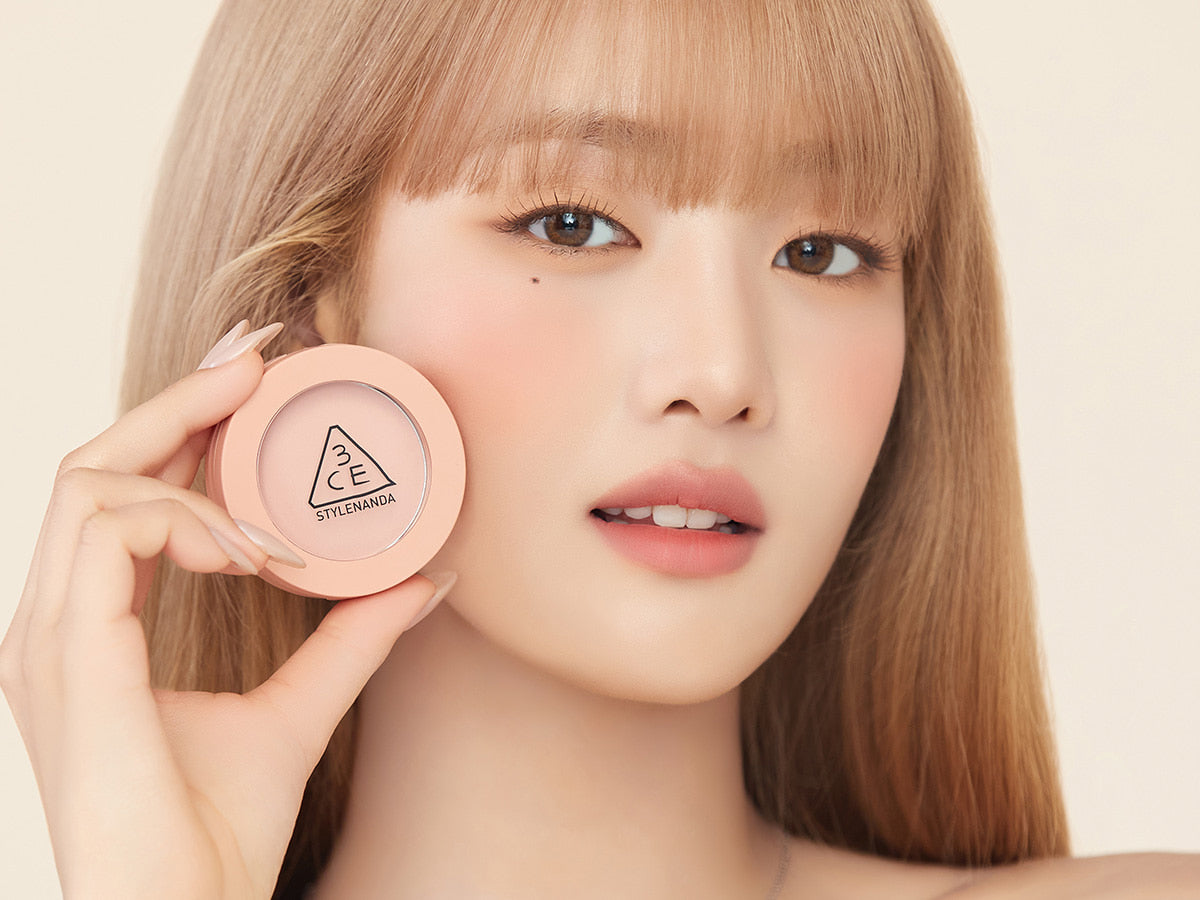 現貨|3CE Mood Recipe Face Blush 柔霧單色胭脂 - Nude Peach 奶茶裸桃色