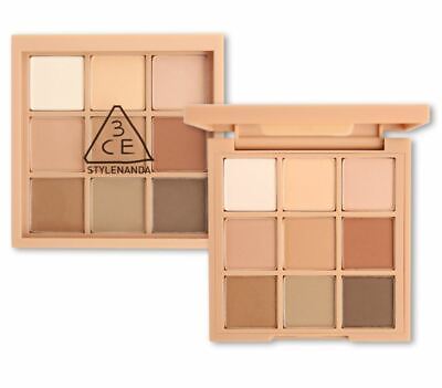 In stock|3CE Mood Recipe Multi Eye Color Palette 9-color matte eyeshadow palette - Smoother