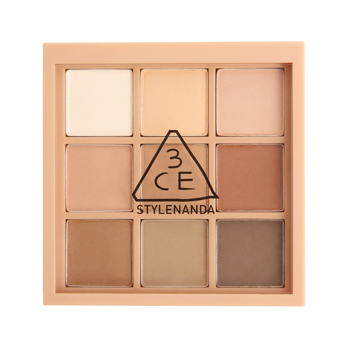 現貨|3CE Mood Recipe Multi Eye Color Palette 9色全啞光眼影盤 - Smoother