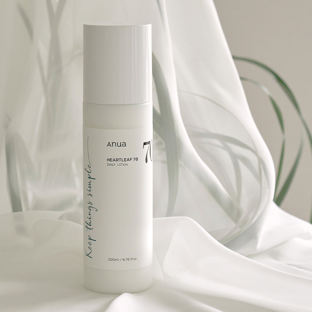 In stock|ANUA Heartleaf 70 Daily Lotion 70% Heartleaf Soothing Moisturizing Lotion – 200ml