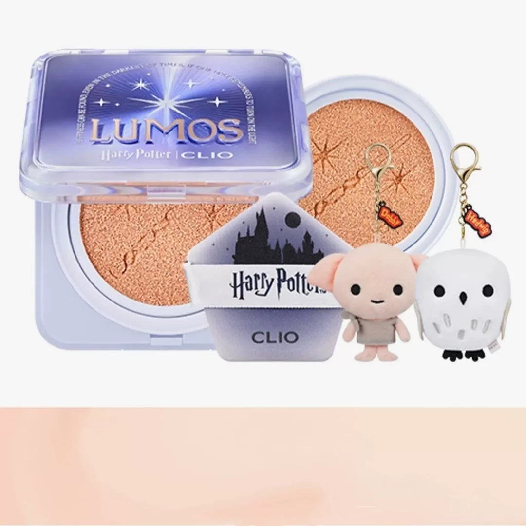 韩国Clio新品哈利波特无暇气垫轻薄持久遮瑕美白水光不脱妆正品