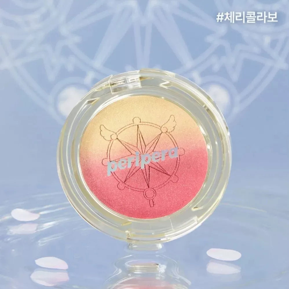 韩国Peripera菲丽菲拉百变小樱限定腮红持久易上色带细闪05正品