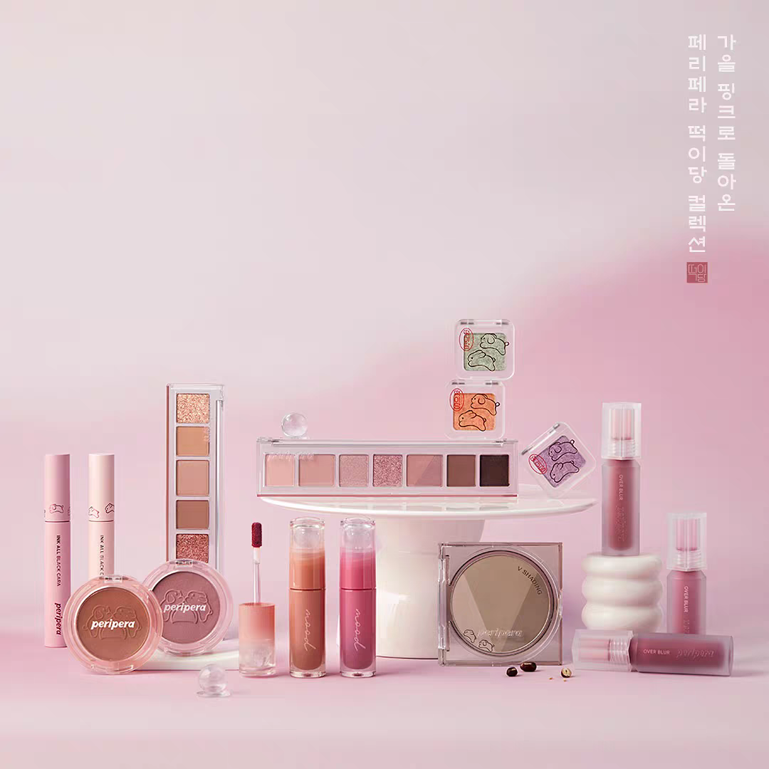 韩国Peripera菲丽菲拉新品腮红膨胀收缩色持久元气自然百搭正品