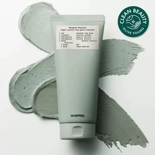 韩国Whipped艾草冰淇淋卸妆洁面乳深层清洁保湿去黑头敏感肌正品