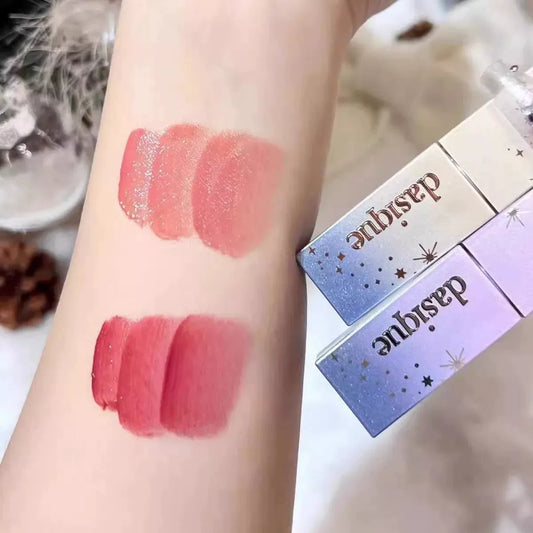 韩国Dasique代曦可圣诞限定罗盘星空镜面唇釉持久不掉色爆款正品