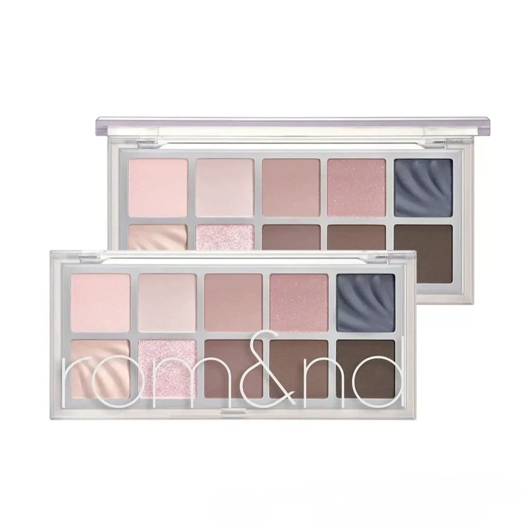 韩国Romand柔魅得花园系列十色眼影盘消肿持久易上色不飞粉正品