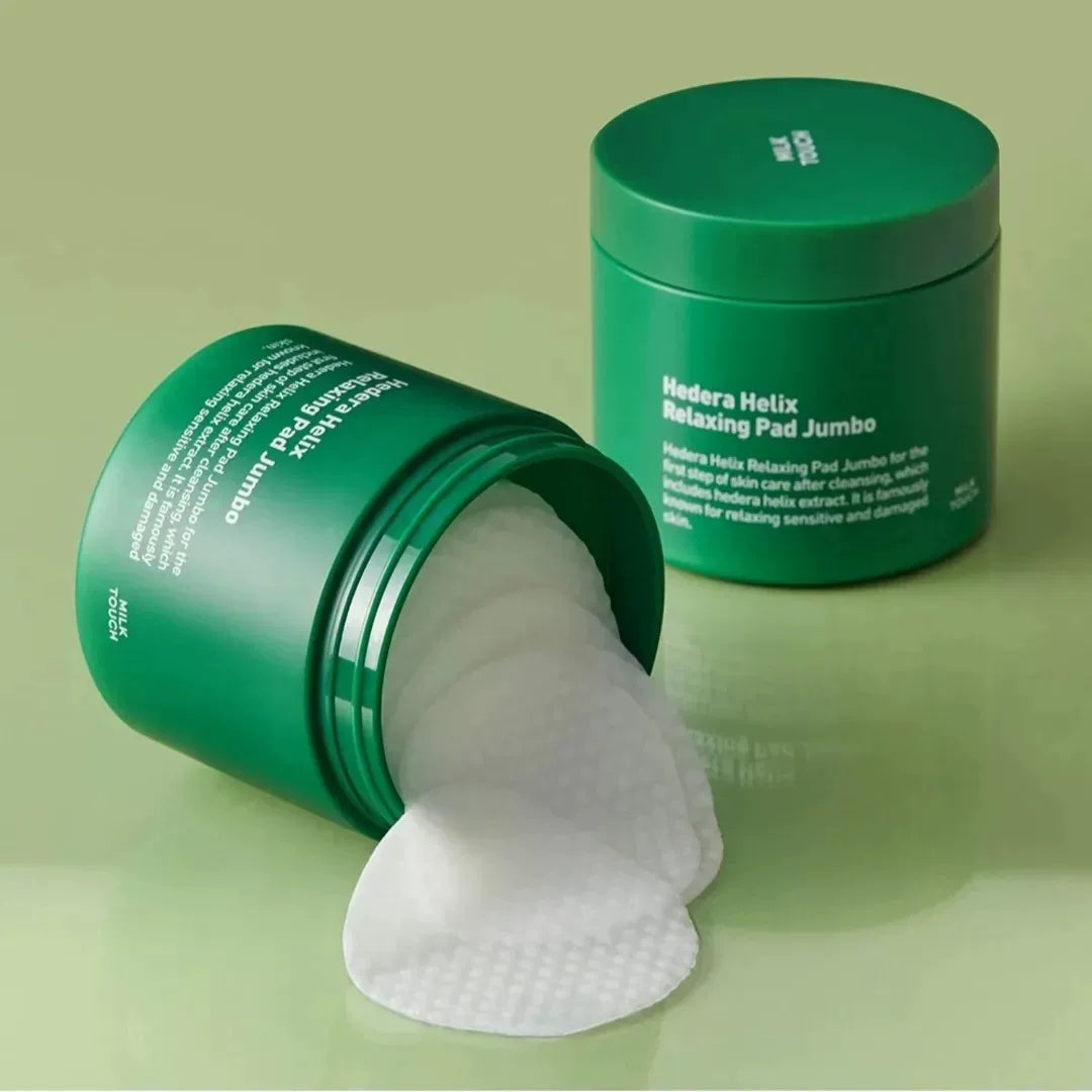 韩国Milktouch洋常青藤棉片镇静补水保湿提亮祛痘印敏感肌正品