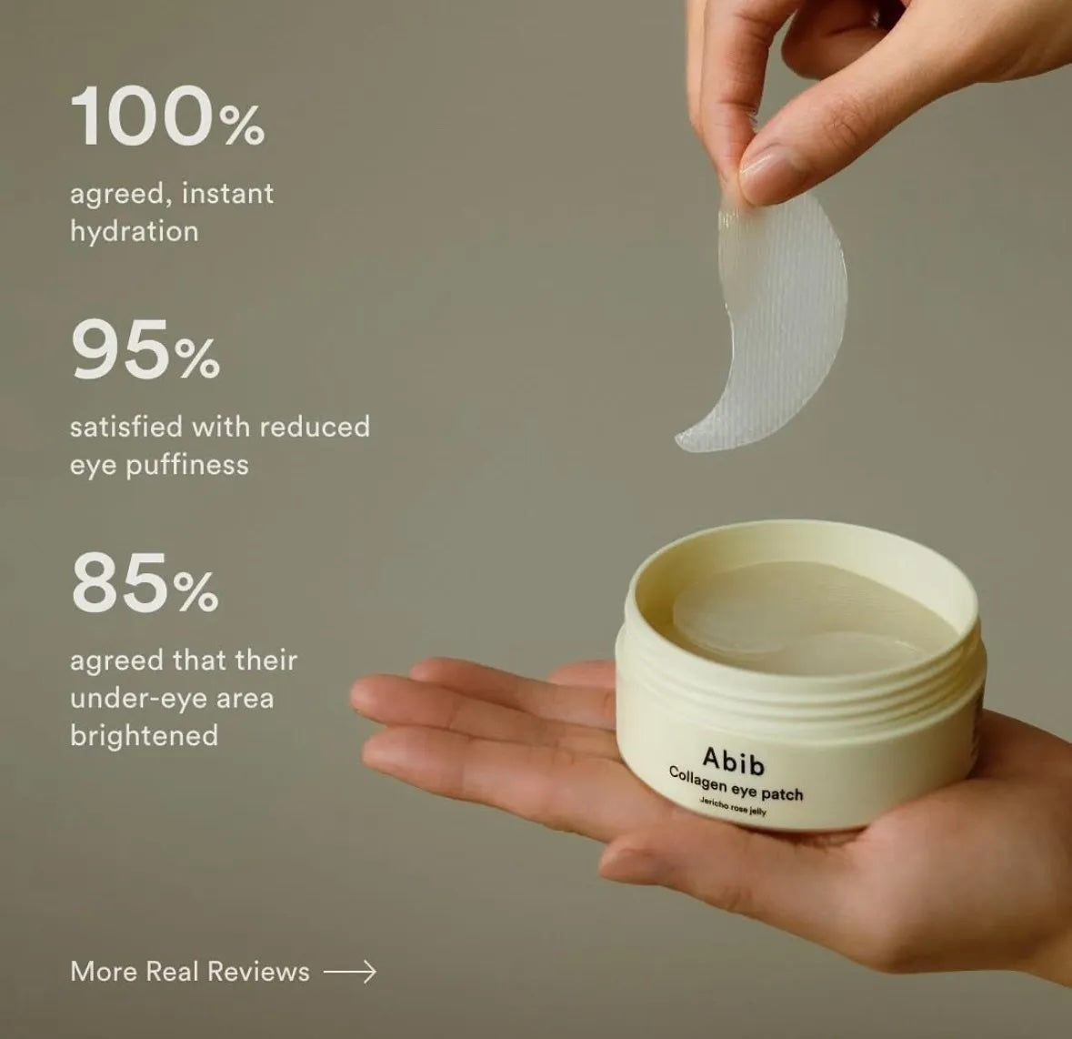 現貨|ABIB 復活草膠原蛋白眼膜 Collagen Eye Patch Jericho Rose Jelly 60pads
