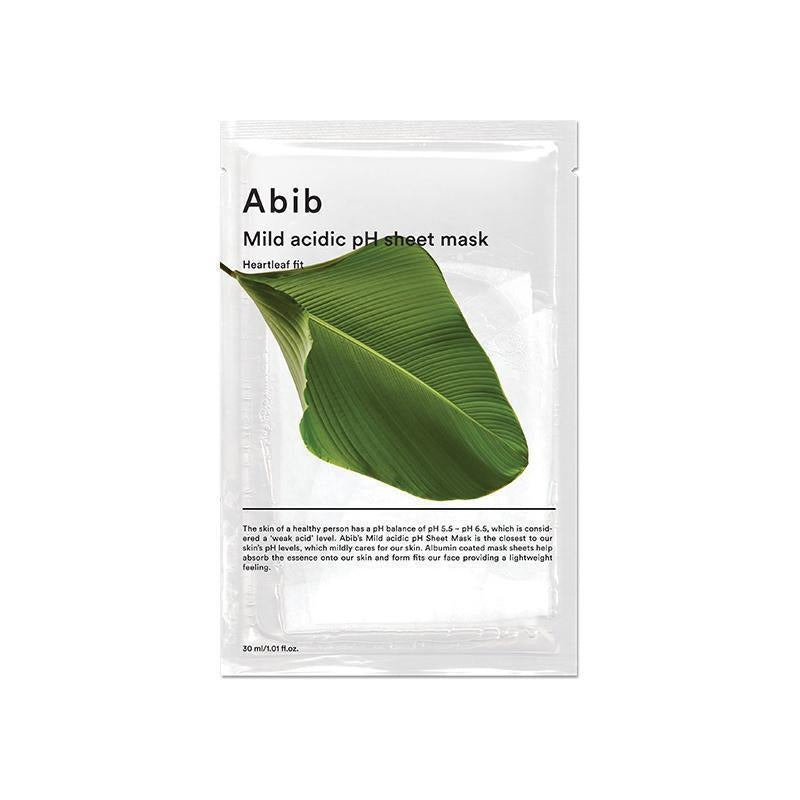 In stock|ABIB Mild acidic pH Sheet Mask 30ml 10pcs