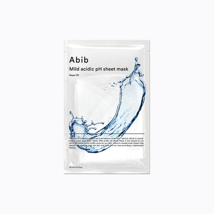 In stock|ABIB Mild acidic pH Sheet Mask 30ml 10pcs