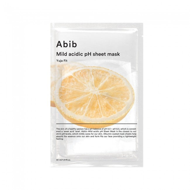 In stock|ABIB Mild acidic pH Sheet Mask 30ml 10pcs