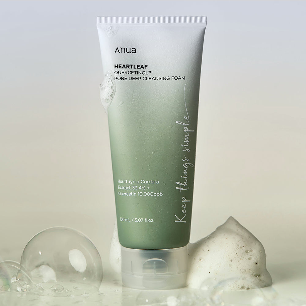 In stock|ANUA Heartleaf Quercetinol Pore Deep Cleansing Foam
