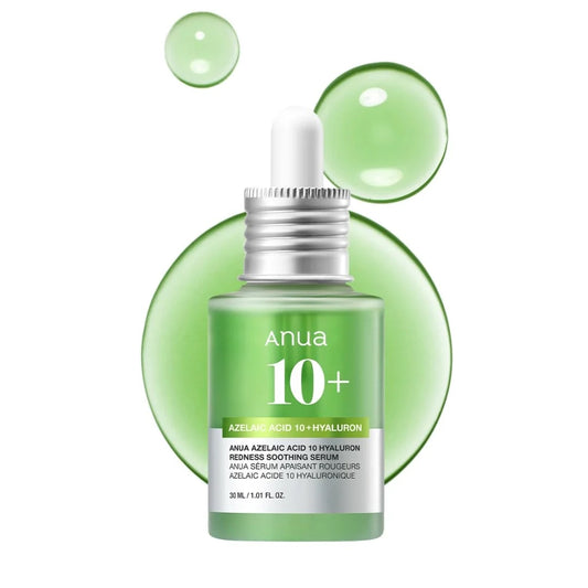 In stock|ANUA Azelaic Acid 10 Hyaluron Redness Soothing Serum 10% salicylic acid and hyaluronic acid soothing and anti-redness essence 30ml