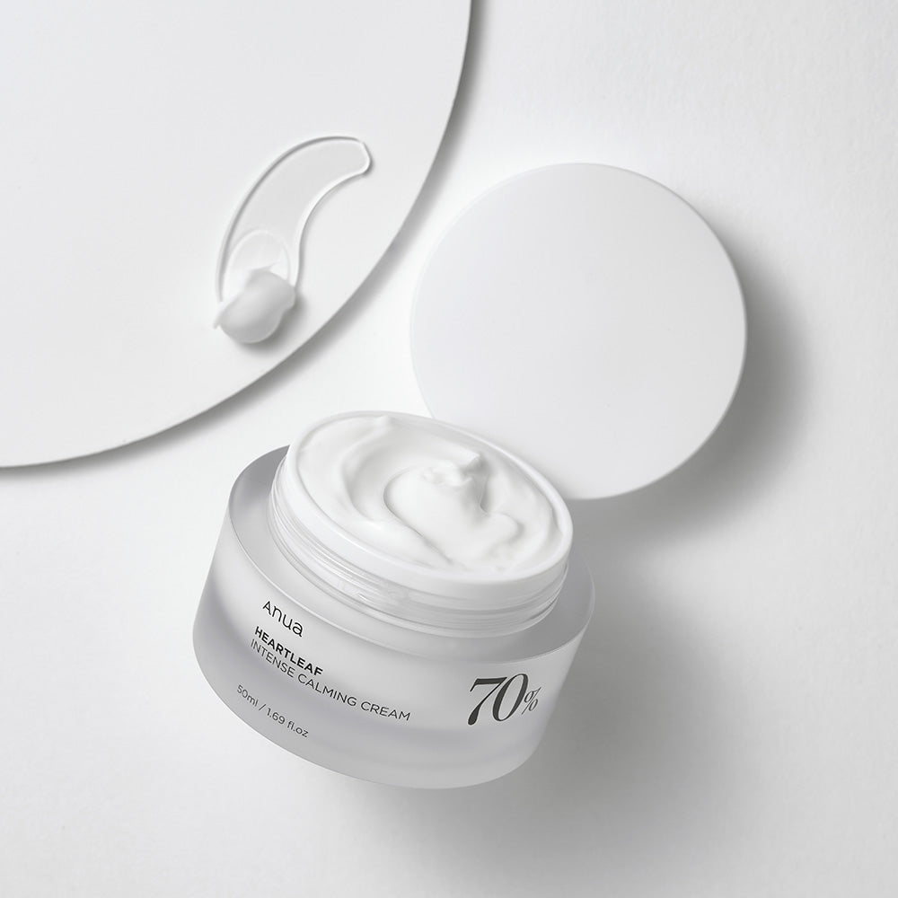 In stock | ANUA Heartleaf 70 Intense Calming Cream 70% High Concentration Houttuynia Soothing Moisturizing Cream – 50ml