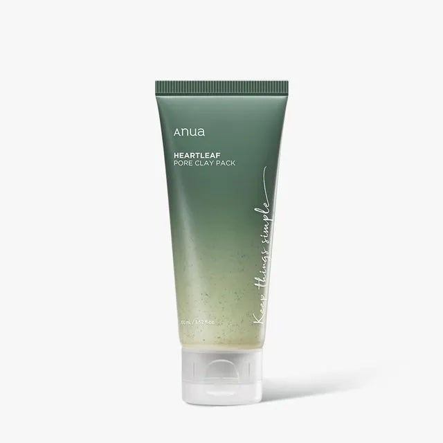 In stock|ANUA Heartleaf Pore Clay Pack Houttuynia cordata deep cleansing mud mask – 100ml