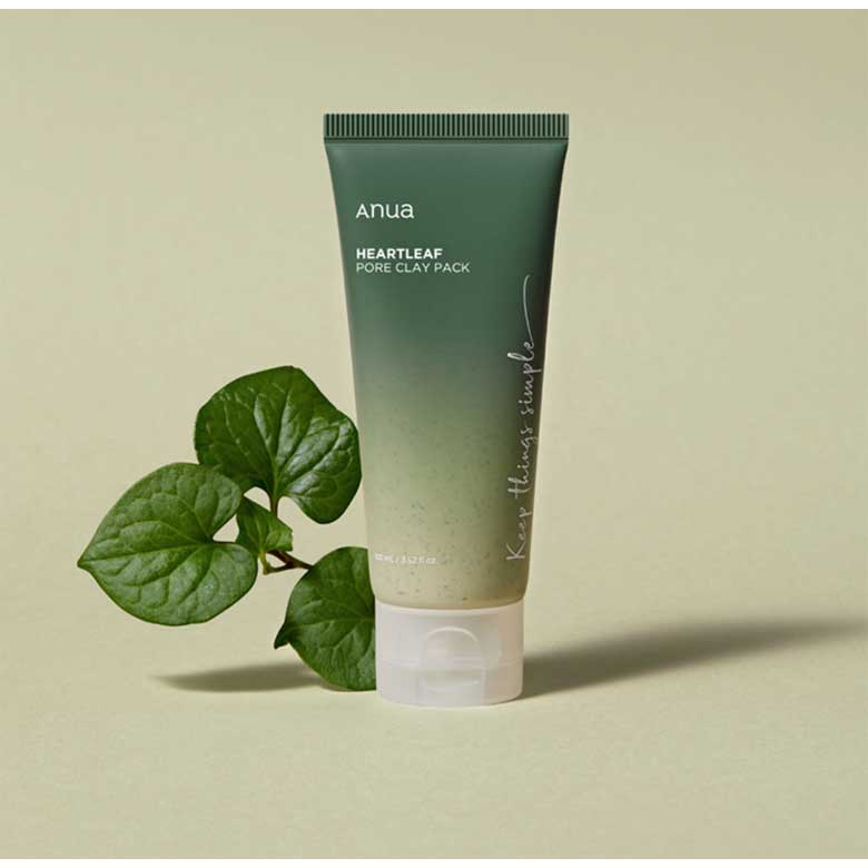 In stock|ANUA Heartleaf Pore Clay Pack Houttuynia cordata deep cleansing mud mask – 100ml