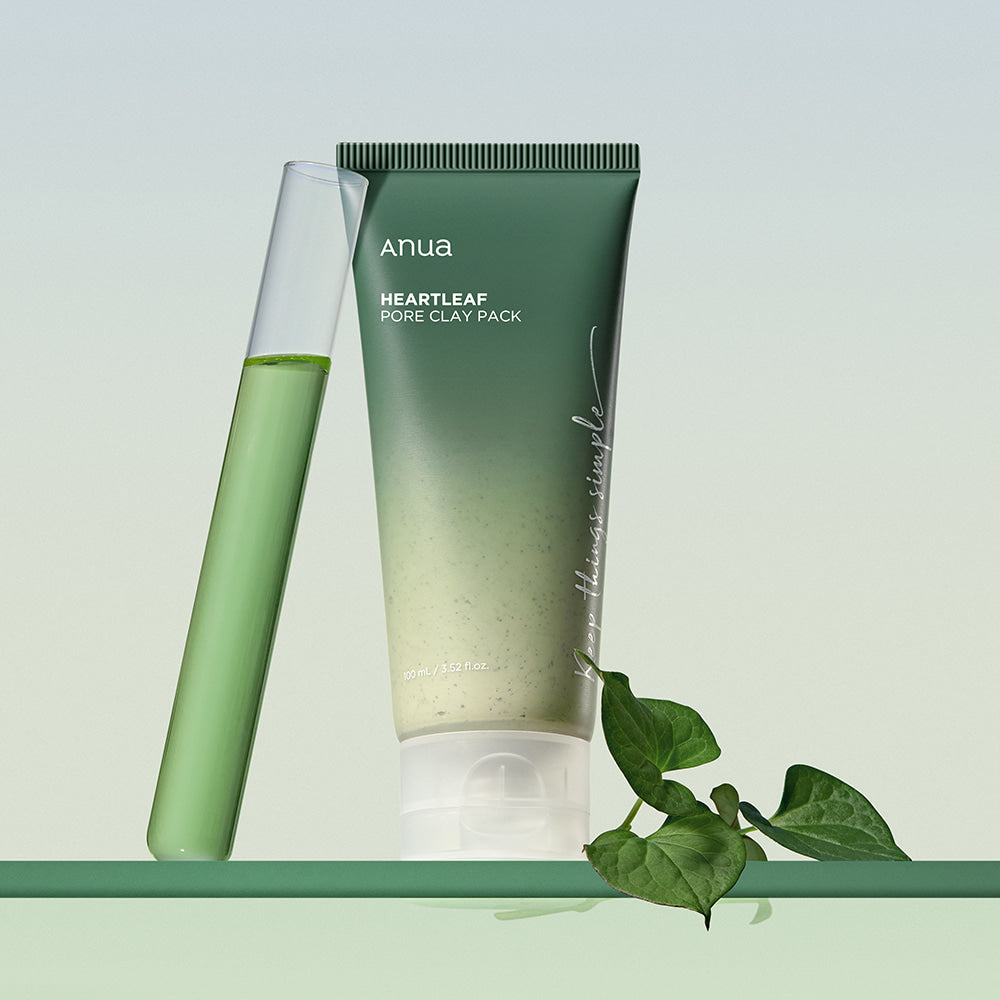 In stock|ANUA Heartleaf Pore Clay Pack Houttuynia cordata deep cleansing mud mask – 100ml