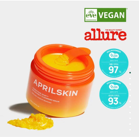 現貨|April Skin Carrotene IPMP Hydromelt Cleansing Balm 胡蘿蔔深層潔淨去黑頭卸妝霜 90ml