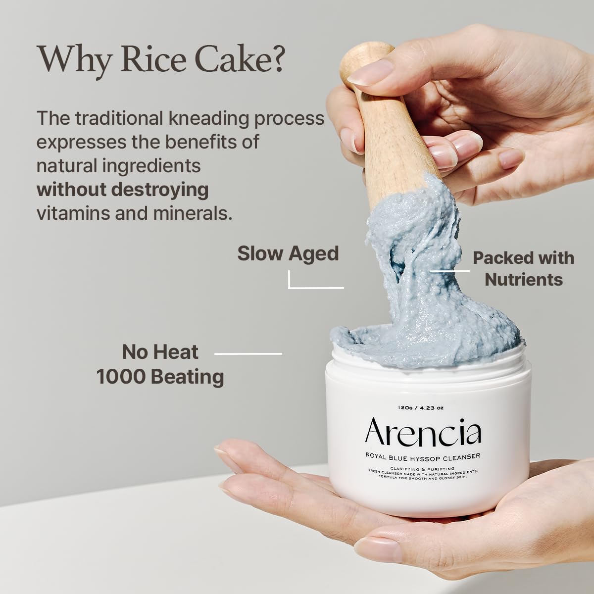 In stock|Arencia Blue Hyssop Cleanser 120g
