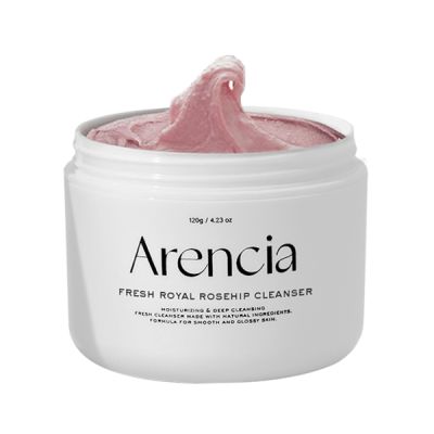 In stock|Arencia Fresh Royal Rosehip Cleanser 120g Fresh Rosehip Whitening Moisturizing Makeup Remover Cleanser 120g