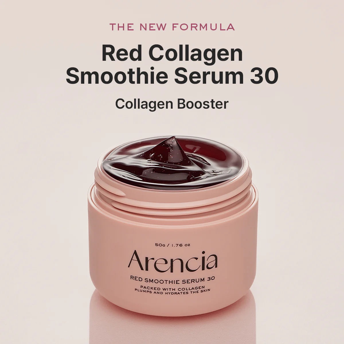In stock|Arencia Red Smoothie Serum 30 50g Collagen Pore-tightening Serum 50g