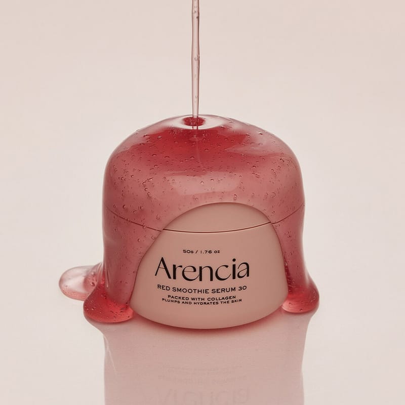 In stock|Arencia Red Smoothie Serum 30 50g Collagen Pore-tightening Serum 50g