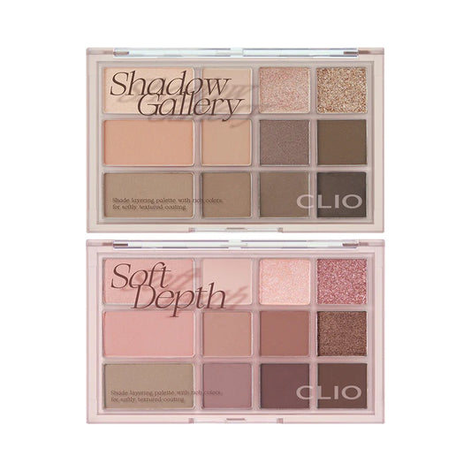 現貨|CLIO Shade and Shadow Palette - 01 Shadow Gallery / 02 Soft Depth