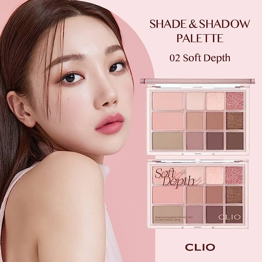 現貨|CLIO Shade and Shadow Palette - 01 Shadow Gallery / 02 Soft Depth