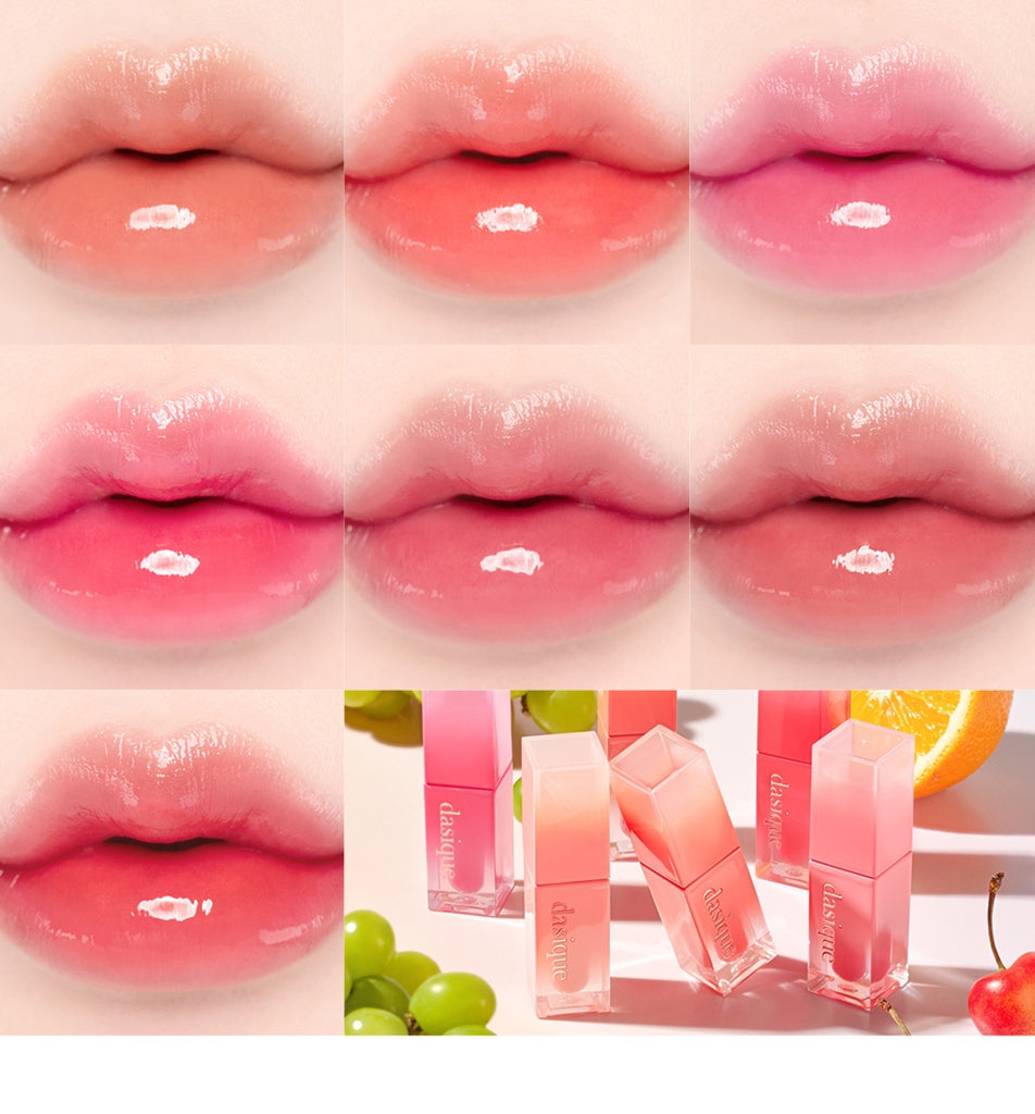 現貨|Dasique Juicy Dewy Tint 透色水潤果汁亮面唇釉