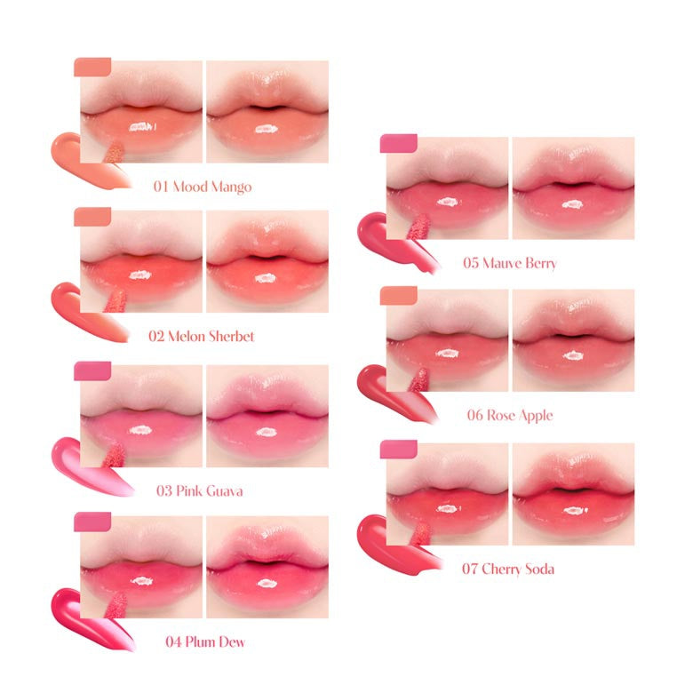 現貨|Dasique Juicy Dewy Tint 透色水潤果汁亮面唇釉