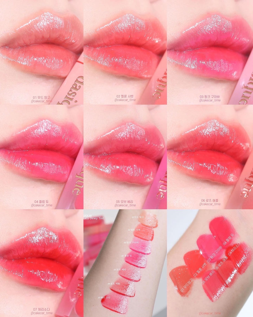 現貨|Dasique Juicy Dewy Tint 透色水潤果汁亮面唇釉