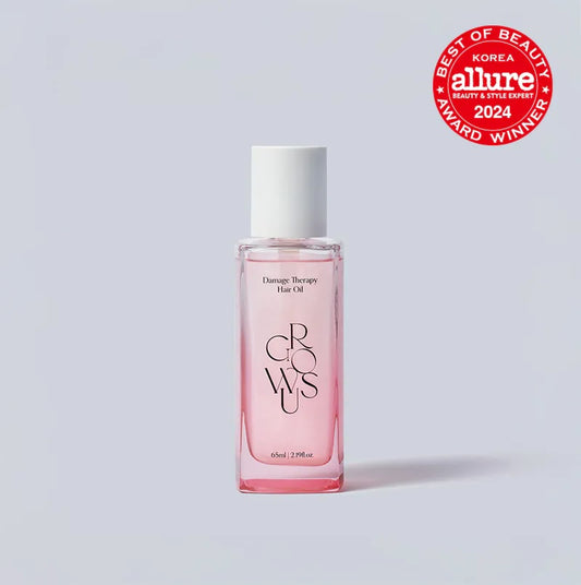 現貨|GROWUS 珍珠亮澤修護髮油 Damage Therapy Hair Oil 65ml