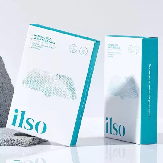 現貨|ilso Natural Mild Clear Nose Pack 天然溫和清黑頭粉刺鼻頭貼 5片裝