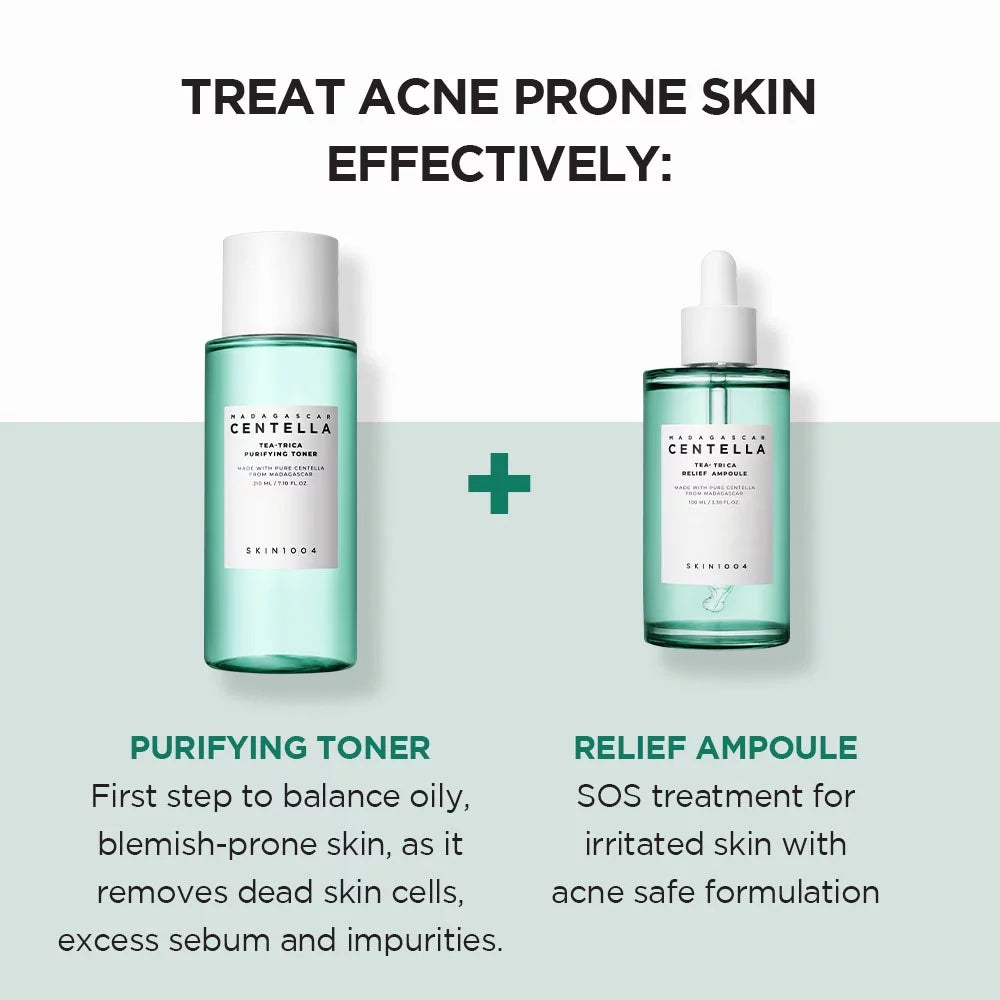 現貨|SKIN1004 積雪草茶樹控油消炎調理爽膚水 Madagascar Centella Teatrica Purifying Toner 210ml