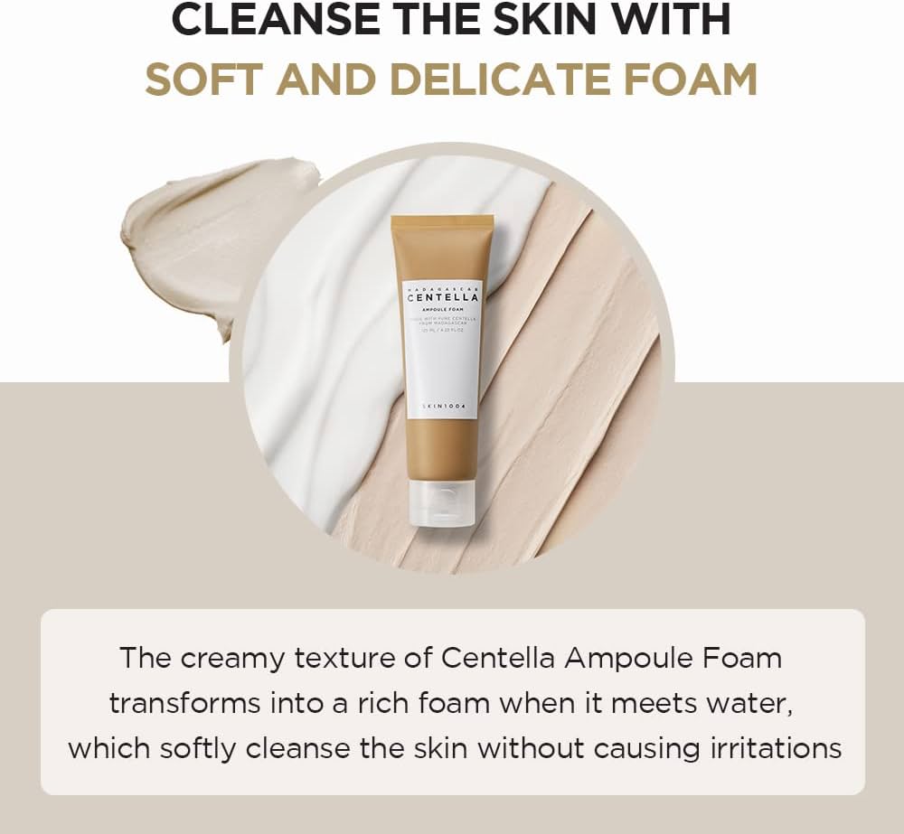 現貨|SKIN1004 Madagascar Centella Ampoule Foam 馬達加斯加積雪草精華洗面奶 125ml
