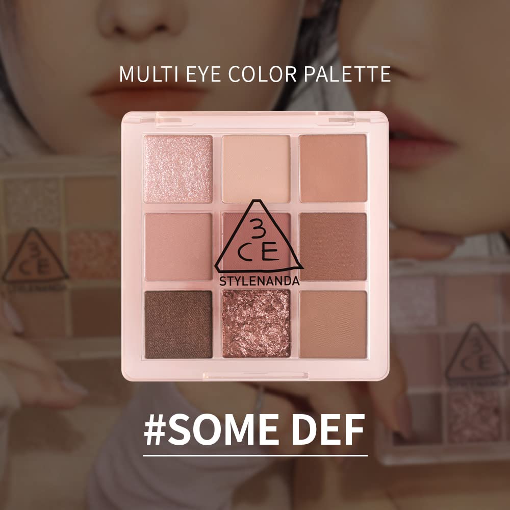 现货|3CE Multi Eye Color Palette 9色芋泥眼影盤 #Some Def