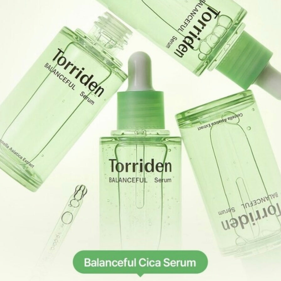In stock|Torriden 💚 Balanceful Cica Serum Centella Asiatica Moisturizing Calming Essence – 50ml
