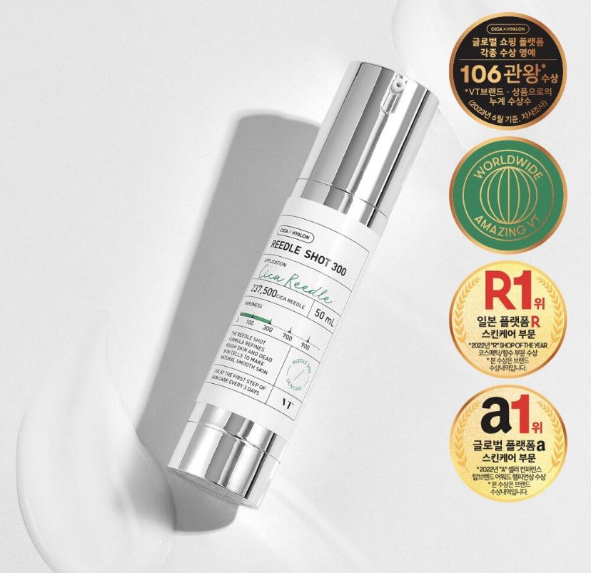 現貨|VT Reedle Shot 塗抹式微針精華300 50ml
