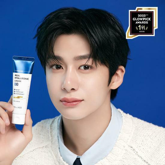 現貨|Wellage 藍色玻尿酸100面霜 Real Hyaluronic Cream 100 80ml