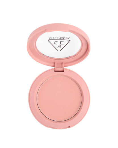 現貨｜3CE Mood Recipe Face Blush 柔霧單色胭脂 - Mono Pink