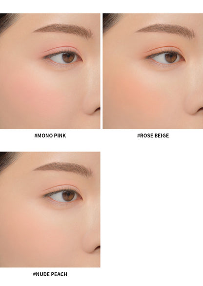 現貨｜3CE Mood Recipe Face Blush 柔霧單色胭脂 - Mono Pink