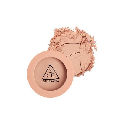 現貨｜3CE Mood Recipe Face Blush 柔霧單色胭脂 - Nude Peach 奶茶裸桃色