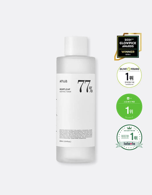 In stock｜ANUA Heartleaf 77% Soothing Toner 250ml/500ml 