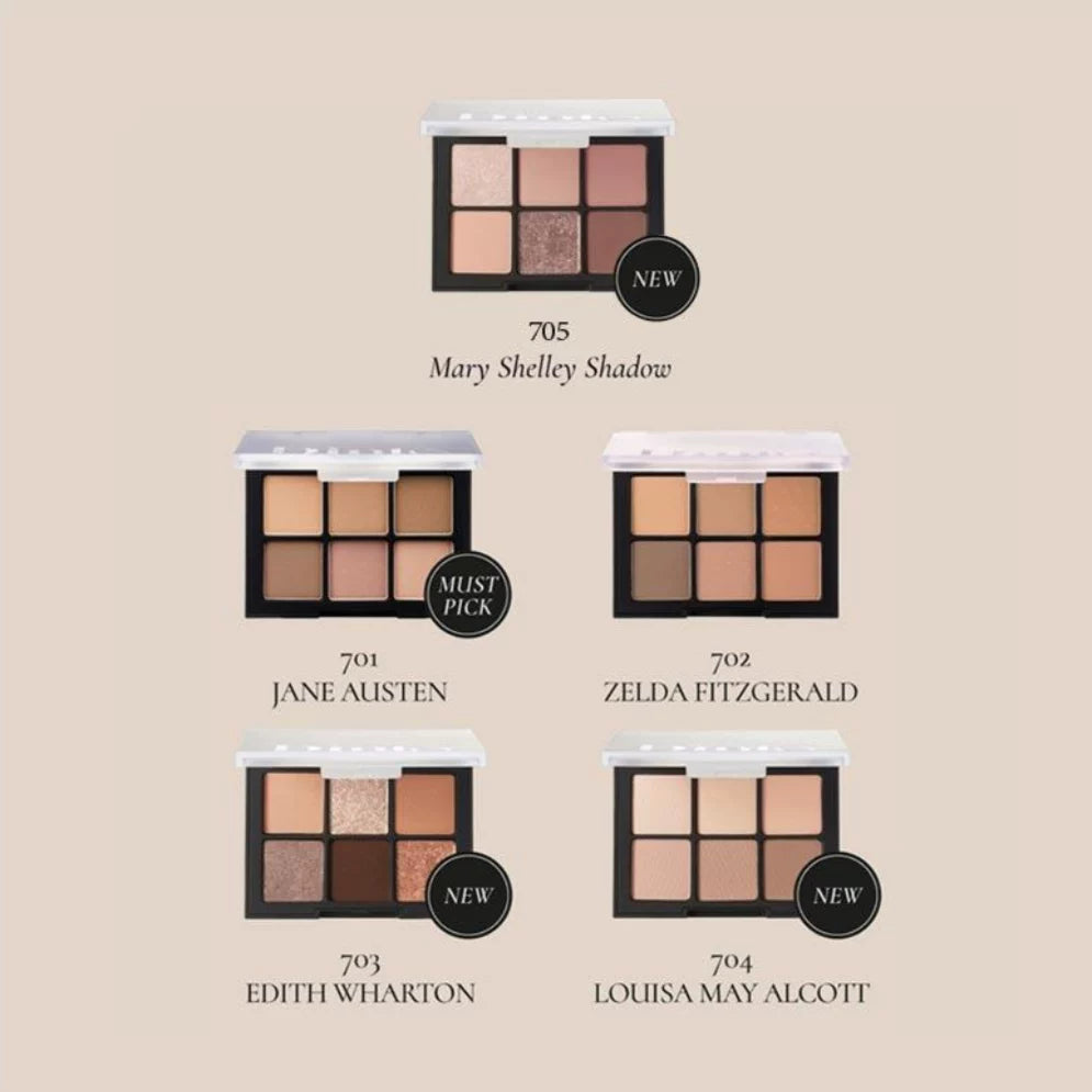 韩国Dinto文佳瑛同款六色眼影盘哑光珠光显色705/704/701正品