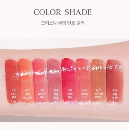 韩国Clio珂莱欧安宥真同款水晶透亮水光唇釉持久保湿甜美高级正品