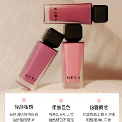 Hera赫妍方管唇釉魅感裸透镜面保湿唇彩432柔光润泽高级显色462