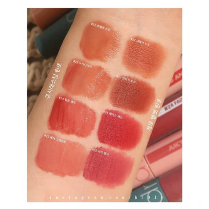 韩国Romand西柚果汁水光唇釉镜面保湿滋润持久不掉色甜美百搭正品