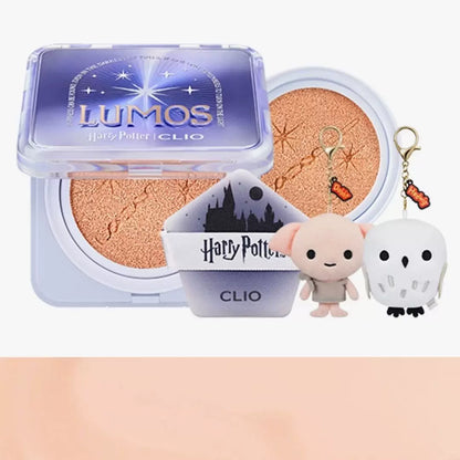 韩国Clio新品哈利波特无暇气垫轻薄持久遮瑕美白水光不脱妆正品